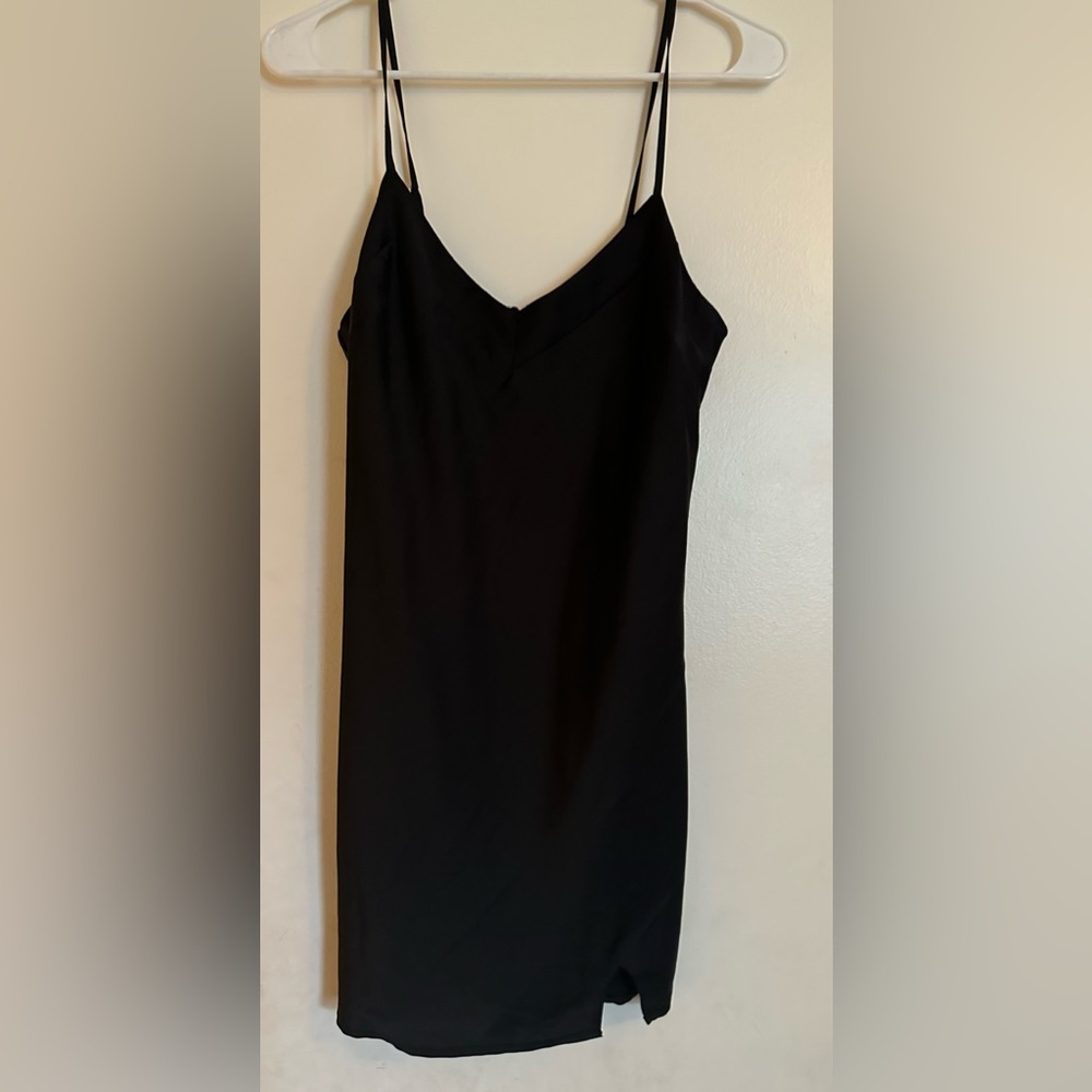 Small Forever 21 slip dress with slit